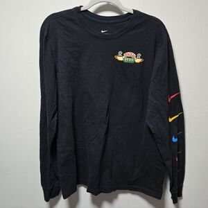 Nike Friends Long Sleeve Shirt Size Large Central Perk Phoebe Chandler Ross Joey